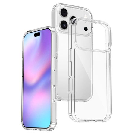 Glad. Yhteensopiva Yhteensopiva iPhone 17 Pro Kuori Vesileimankestävä TPU Läpinäkyvä Takakansi