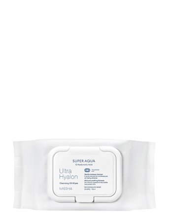 Missha Missha Super Aqua Ultra Hyalron Oil In Tissue - Nude - 30 wipes