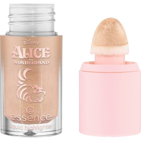 Essence Disney Alice in Wonderland liquid highlighter 01 Grin & Glow, Makeup, Ansigt, Highlighter