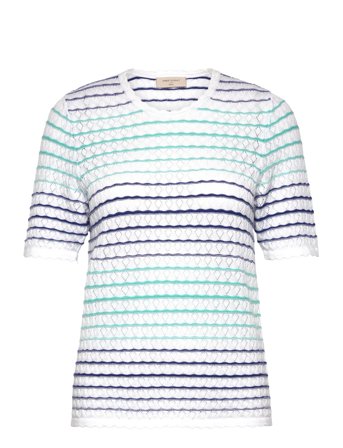 FREE/QUENT | Pullover From Freequent In A Soft Material With A Knitted Pattern And Stripes. T | S