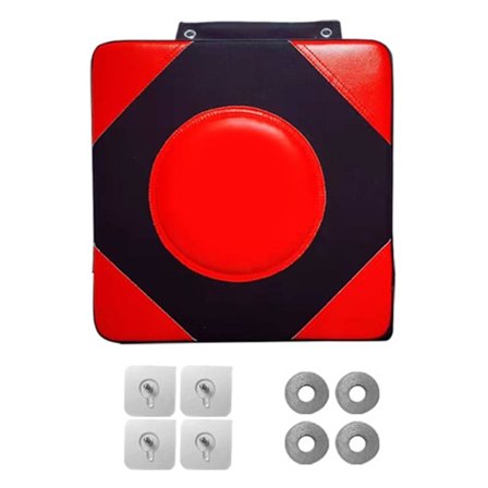 Wall Focus Target Punch Pad Justerbar höjd Stötdämpning Wall Boxing Target Pad för sportträning S 20x20x10cm