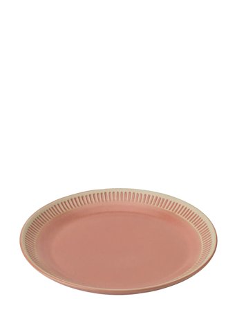 Knabstrup Keramik Colorit Frokosttallerken Ø 22 Cm Coral - Pink - Ø 22 CM