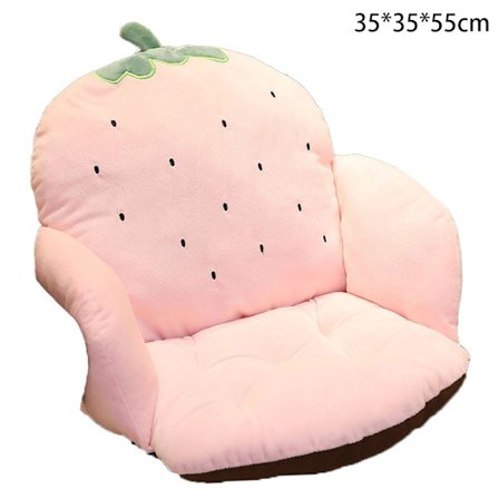 (Vaaleanpunainen) Integroitu istuin ja selkänoja, rentoutumisnojatuolin tyyny korkealla