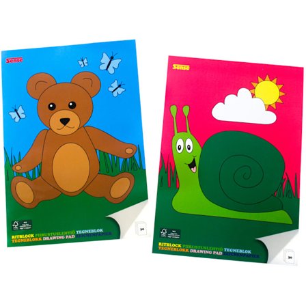 Sense Ritblock 30 sidor Rosa