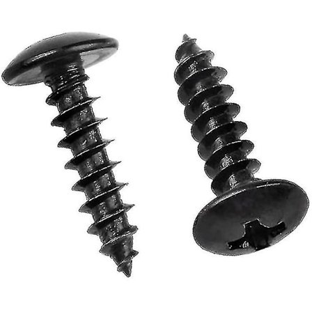 Selvspændende Træskruer - M4-25mm Kulstofstål Skruer Sokkelhoved Kapselskruer