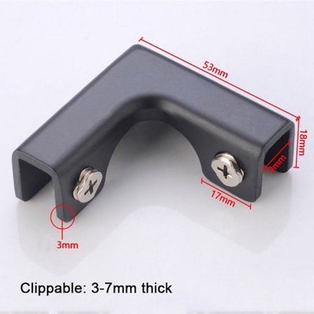 Vinkel Hjørne Kode Glas Clip STYLE 4 STYLE 4