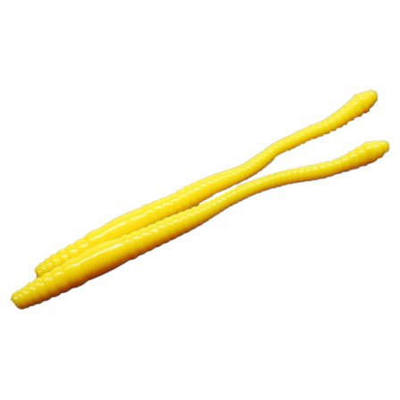 Libra Lures Dying Worm 70 Krill (15-pack) - Yellow