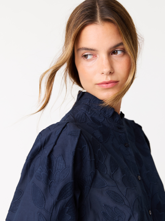 Jean Paul - Grace bluse - Dame - Blå - Skjorter & Bluser - XXL