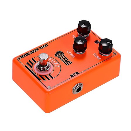 Dolamo D-2 Fuzz gitar-effektpedal med ekte bypass for elektrisk gitar