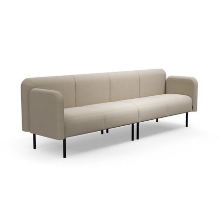 Sofa VARIETY, 4-Sitzer, Stoff Pod CS, sand