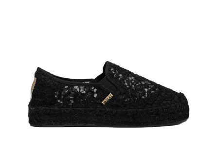 Replay Nash Macrame' Loafers Dam Svart 37