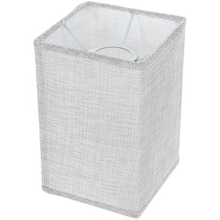 Fyrkantig lampskärm i linne, lampskärmar, ljusskärm, golvlampskärm, skrivbordslampsskydd