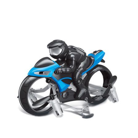 2,4 GHz RC-motorcykel 2 i 1 Land Air Flying Motos Drone Leksaker