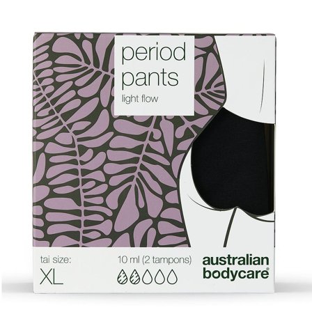 Australian Bodycare Period Pants Midi Light Flow XL, Tøj & Bolig, Bind & Indlæg, Menstruationstrusser