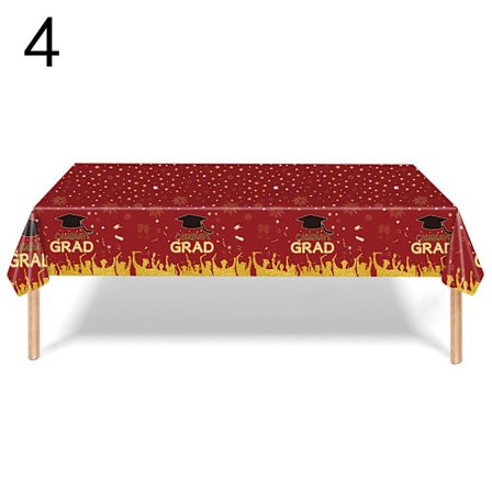 Mordely Bordsduk Dot Cover för födelsedagsfest examen
