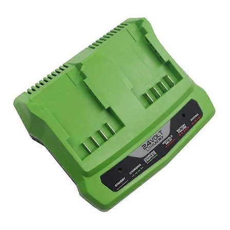 Li-Ion Batteriladdare för Greenworks 24V Uppladdningsbar Motorsåg Litiumbatteri Elektriskt Verktyg Skiftnyckel