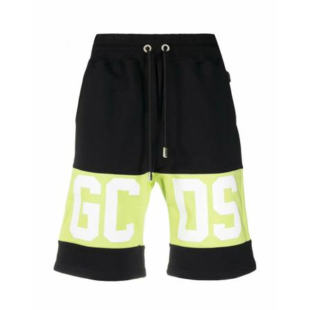 Gcds, Logo Track Shorts Czarny, Mężczyzna, Rozmiar: L