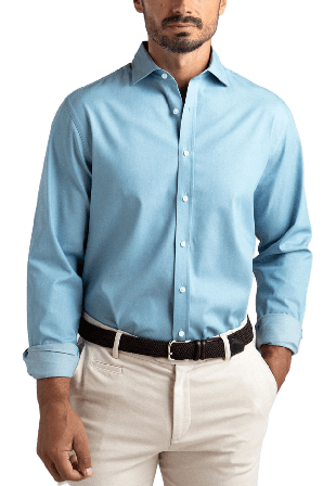 The Shirt Factory Indigo Skjorta Pharelle Denim Skjortor Herr Blå 38