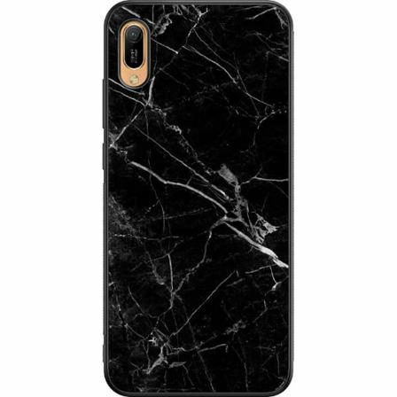Huawei Y6 (2019) Svart Skal Marmor