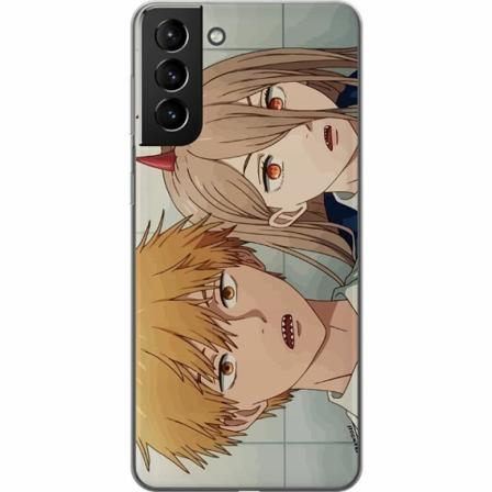 Samsung Galaxy S21+ 5g Skal / Mobilskal - Chainsaw Man