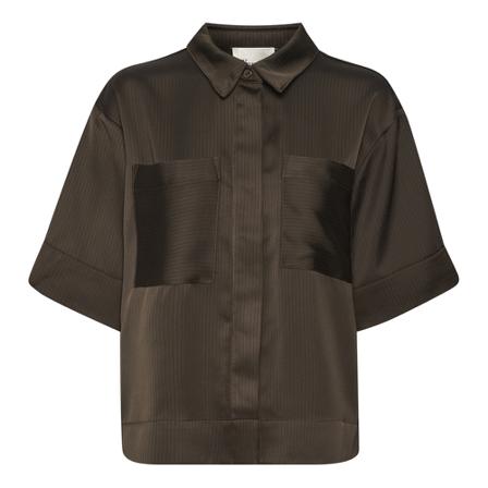 My Essential Wardrobe ClaraMW Shirt Grøn, Dame Skjorter