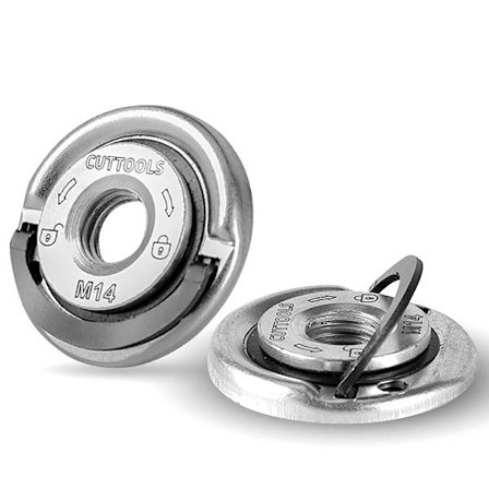 Universal M14 galvanoitu pikalukkomutteri kulmahiomakonepuristimeen