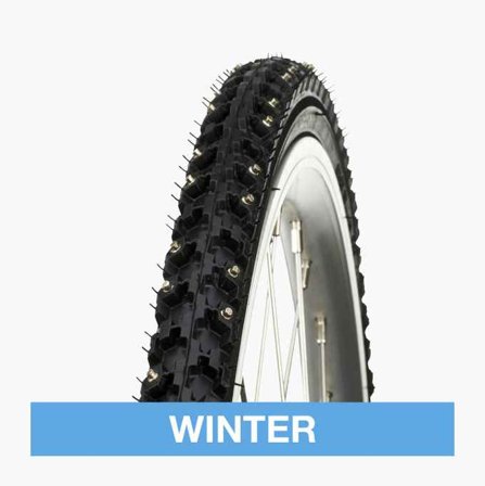 Biltema - Sykkeldekk pigg 28" 32–622 mm