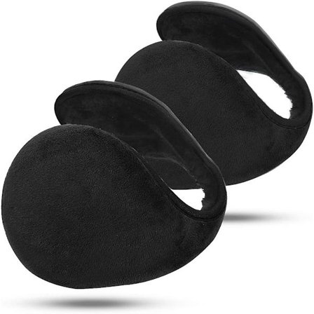 Plush Ørevarmere - Vinterørevarmere til Indendørs og Udendørs Aktiviteter (Unisex, Grå)