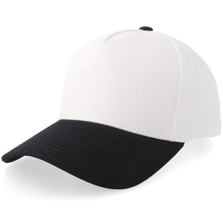 Equip - White adjustable Gorra - White/Black A-frame Adjustable @ Hatstore