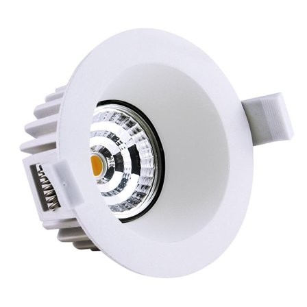 ELdirekte Komplett Downlightpakke Again 9W 2700K IP44 Hvit
