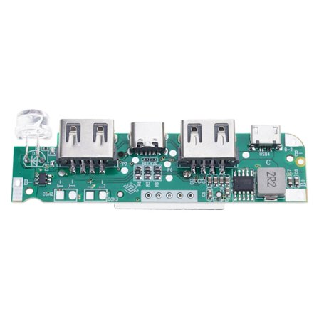 Opladningsmodul Mobil Strøm Bundkort 3.7V Powerbank Bundkort Modul