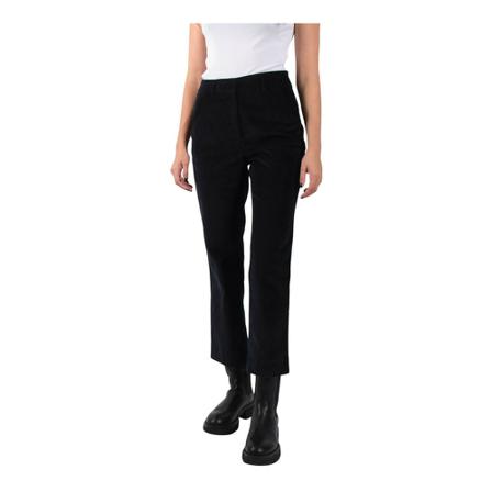 Max Mara Weekend Cropped Byxor blå, Dam Byxor, Dam, Storlek: 2XS