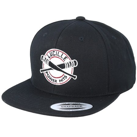 Scenes - Preto snapback Boné - Lucille Black Snapback @ Hatstore