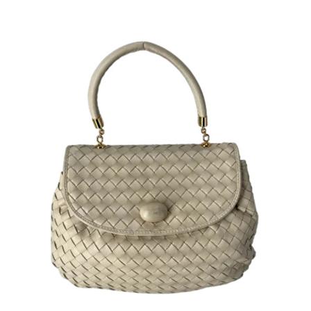 Bottega Veneta Vintage, Pre-owned Handbags Beige, Dames, Maat:ONE Size
