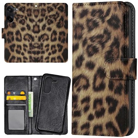 OnePlus Nord CE5 - Lompakkokotelo/Kuoret Leopard