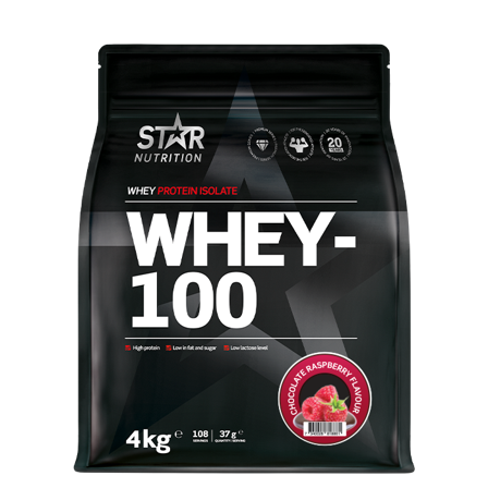 Star Nutrition Whey-100 Vassleprotein 4 kg
