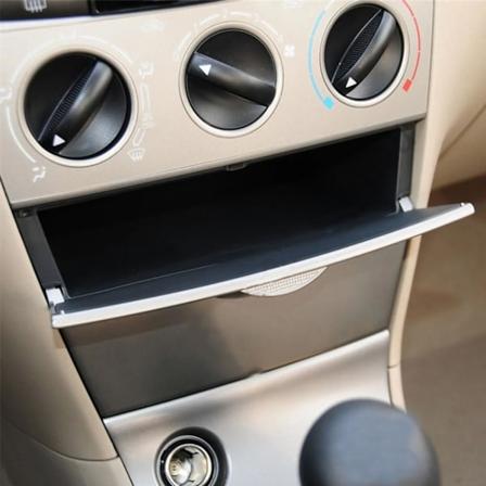 Forreste midterkonsol opbevaringsboks paneldæksel til Toyota Corolla 2003 2004 2005 2006 2007 2008 (Mahogni) Mahogany