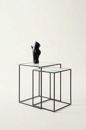 Jotex - Bijzettafel 2-pack Glas Glas - VRETA - Koop Sidetables & bijzettafels bij Jotex