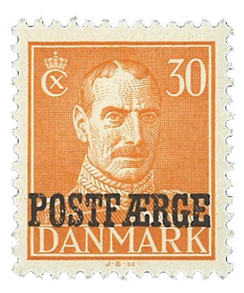 Danmark - Postfærgemærke AFA 29 - Postfrisk