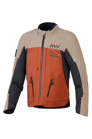 Kurtka Motocyklowa Alpinestars AMT-8 Stretch Drystar XF Orzechowy/Czarny L