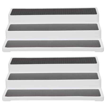 2-lags 3-trinns krydderhylle kjøkkenbenk organizer stativholder