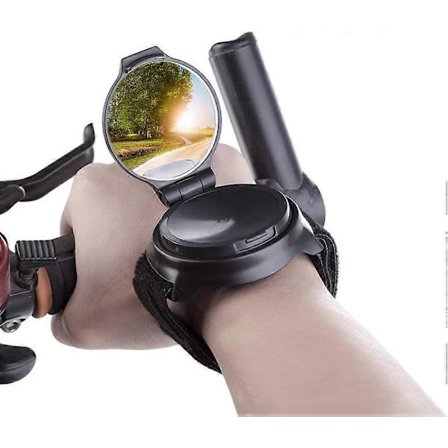Sykkelpeil for sikkerhet, bakspeil for sykkel med 360° rotasjon_Gode ting