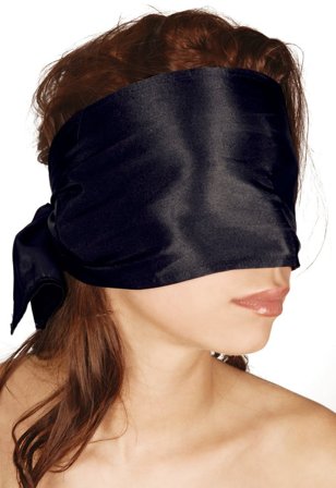 Bondage Scarf - Black - Vuxen.se - Ögonbindel, ögonmask för BDSM - Vuxen.se - Bondage, fetish, BDSM