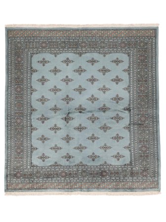 Medalionowy Pakistański Bucharski 2Ply Dywan 199X208 Wełna