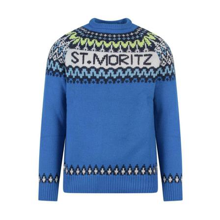 MC2 Saint Barth, Knitwear Blauw, Heren, Maat:M