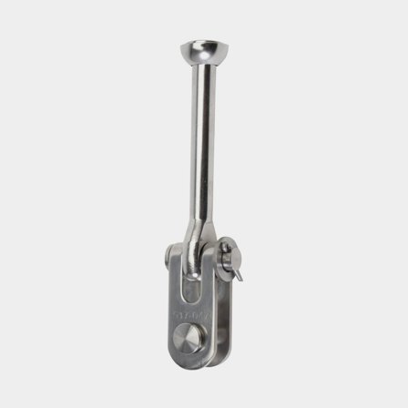 Seldén Stemball/eye toggle with jaw/jaw toggle, for ø7 mm headstays (517-097-01)