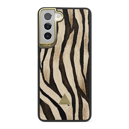 Naive Samsung Galaxy S21 Plus Skal - Tiger Skin