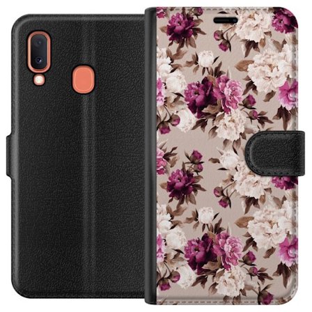 Kompatibelt Plånboksfodral till Samsung Samsung Galaxy A20e Efflorescent