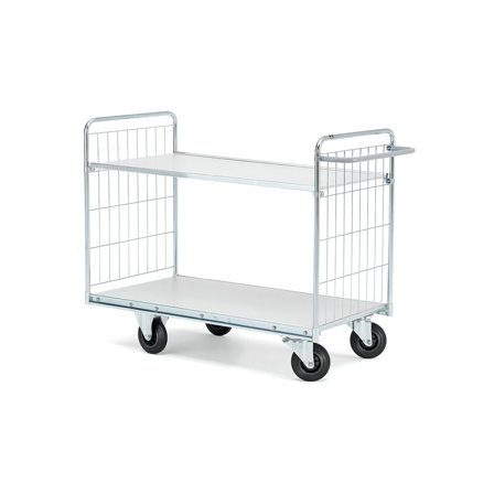 Hyllevogn, 2 hyller, L1200 B600 mm