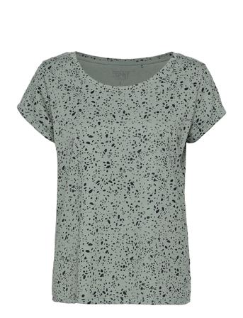 T-Shirts T-shirts & Tops Short-sleeved Blå Esprit Casual